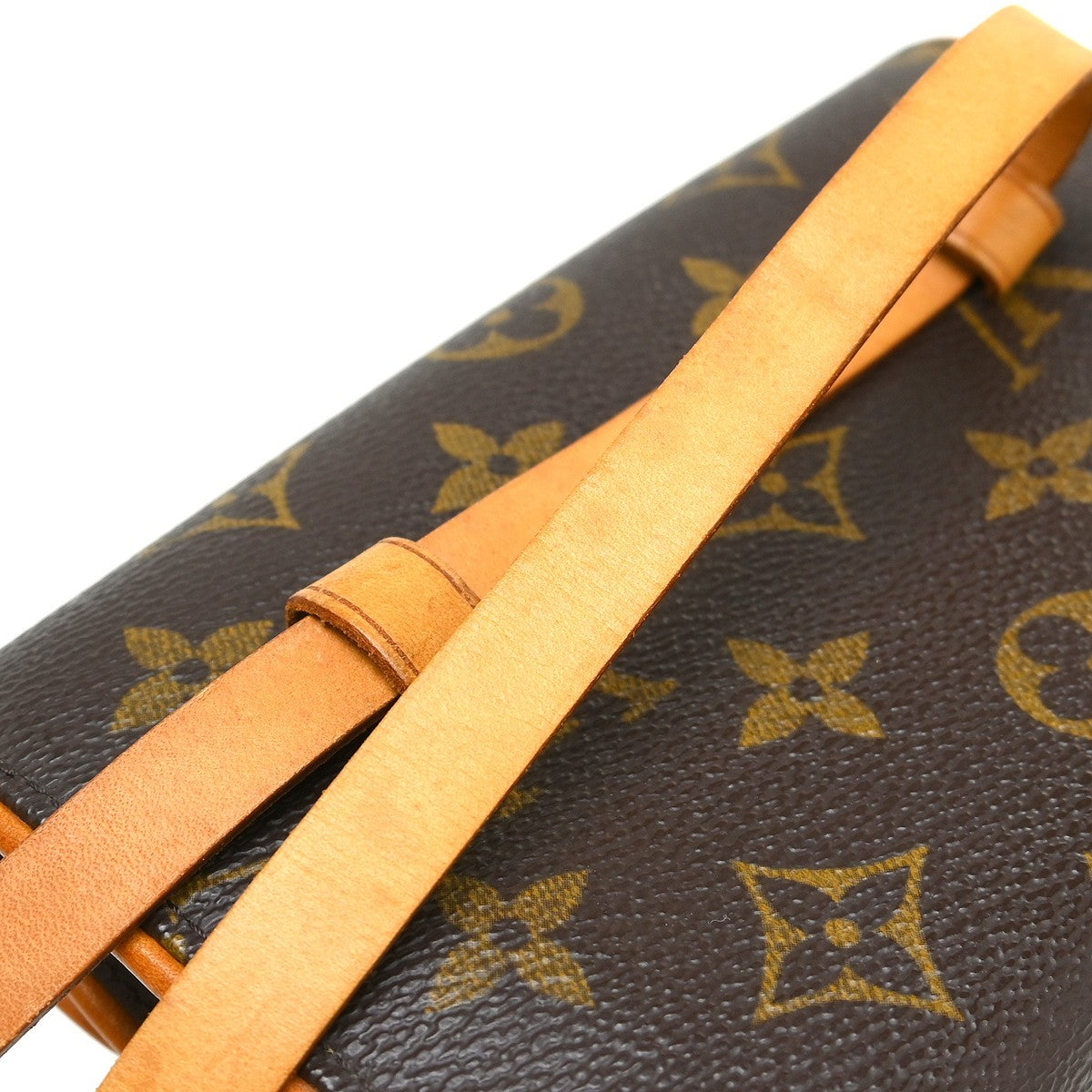 Louis Vuitton Florentine Monogram Brown Canvas Clutche & Pouche Bag (Pre-Owned)