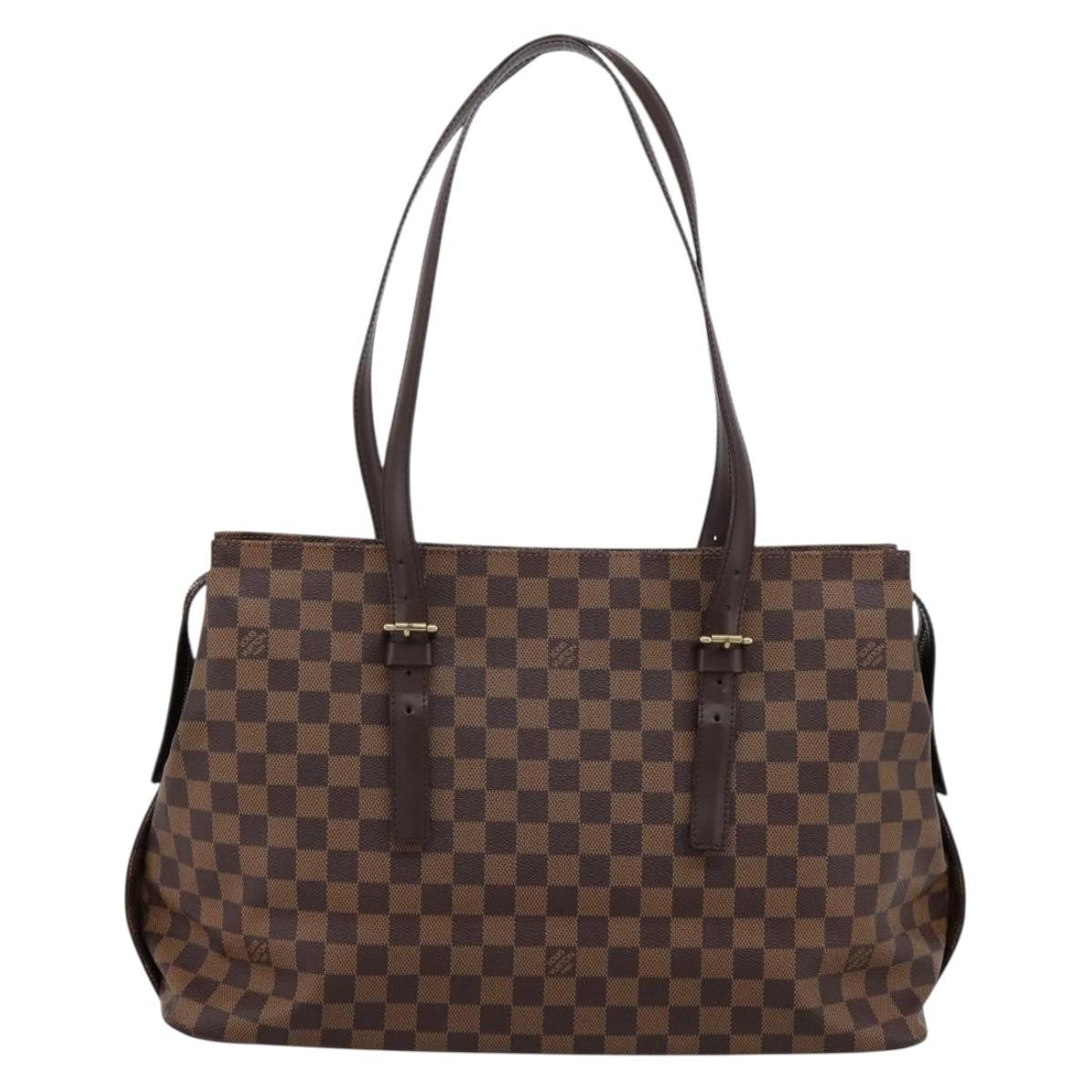 Louis Vuitton Chelsea Damier Brown Canvas Handbag (Pre-Owned)