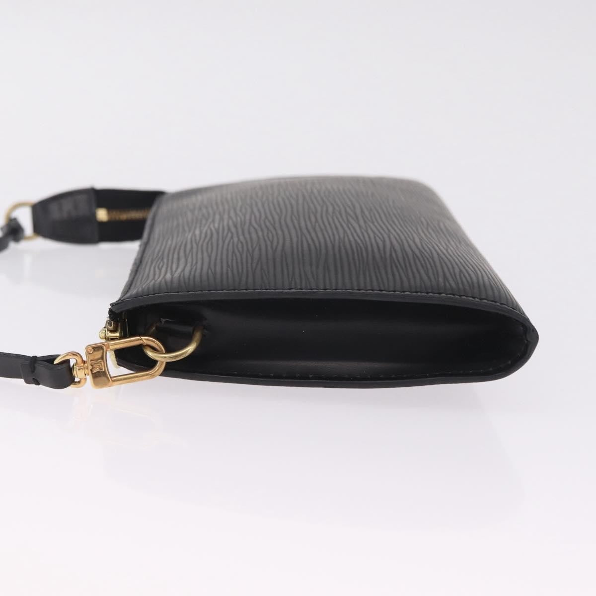 Louis Vuitton Pochette Accessoires Epi Leather Black Leather Clutche & Pouche Bag (Pre-Owned)