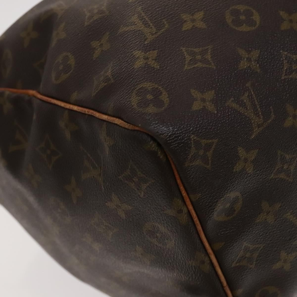 Louis Vuitton Keepall Monogram Canvas Brown Canvas Travel Bag Bag (Pre-Owned)