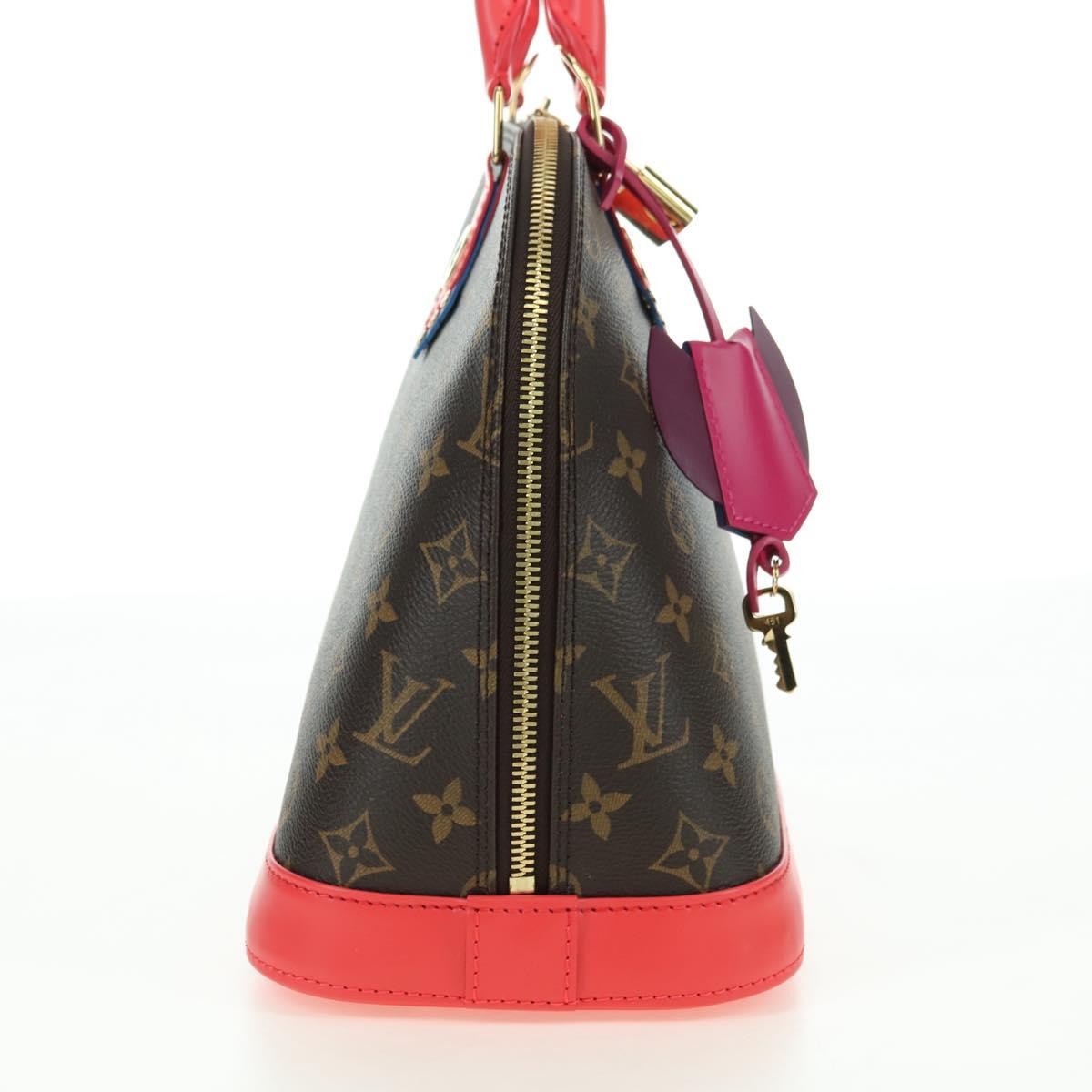 Louis Vuitton Alma Monogram Canvas Multicolour Canvas Handbag (Pre-Owned)