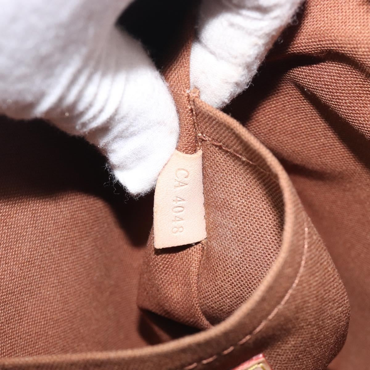 Louis Vuitton Odeon Monogram Canvas Brown Canvas Handbag (Pre-Owned)