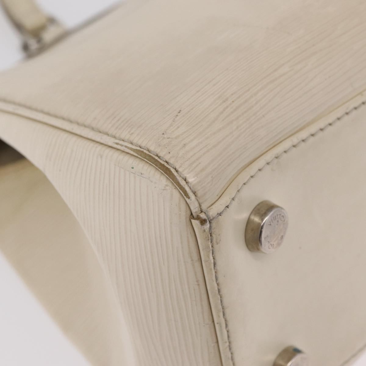 Louis Vuitton Brea Epi Leather White Leather Handbag (Pre-Owned)