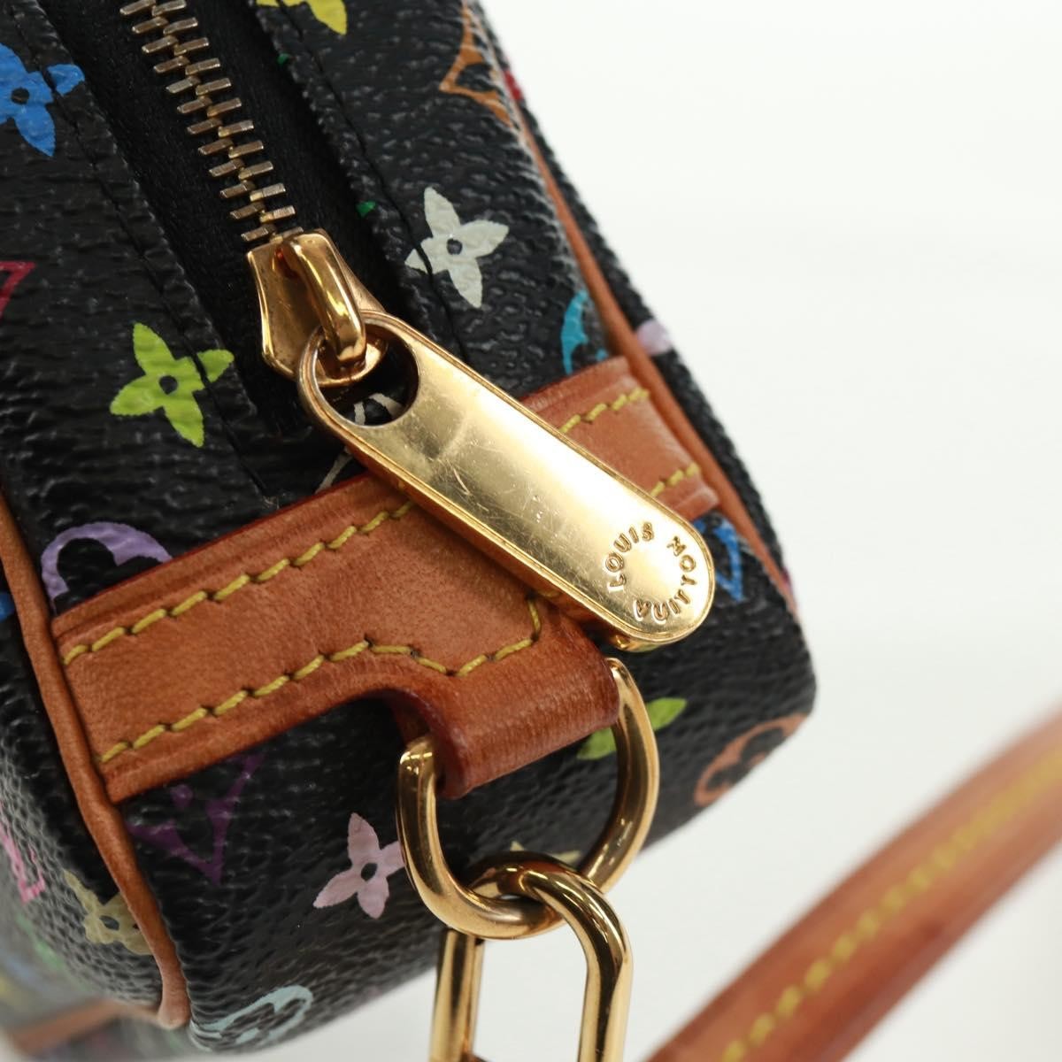 Louis Vuitton Wapity Trousse Monogram Multicolor Black Canvas Clutche & Pouche Bag (Pre-Owned)