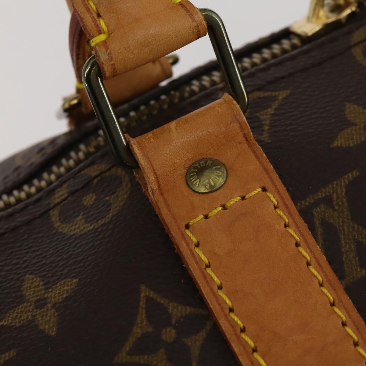 Louis Vuitton Keepall Monogram Canvas Brown Canvas Travel Bag Bag (Pre-Owned)