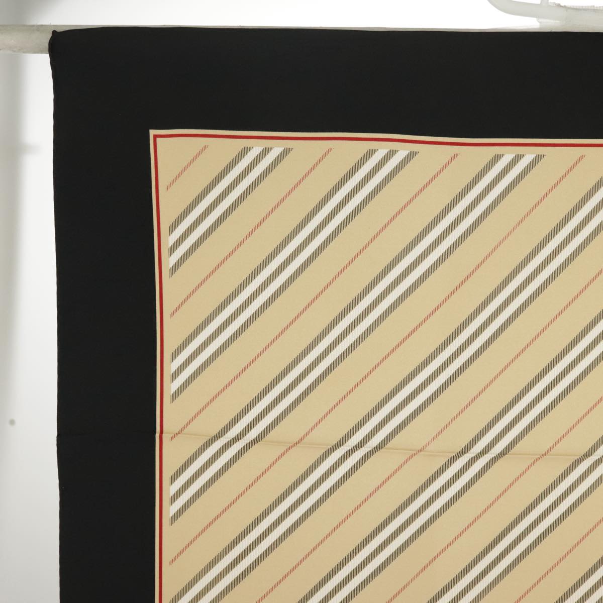 Burberry Beige Silk Scarf  (Pre-Owned)