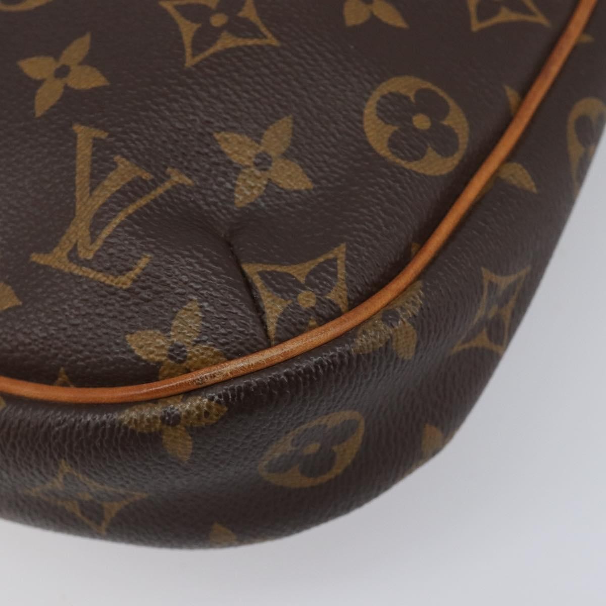 Louis Vuitton Odeon Monogram Canvas Brown Canvas Handbag (Pre-Owned)