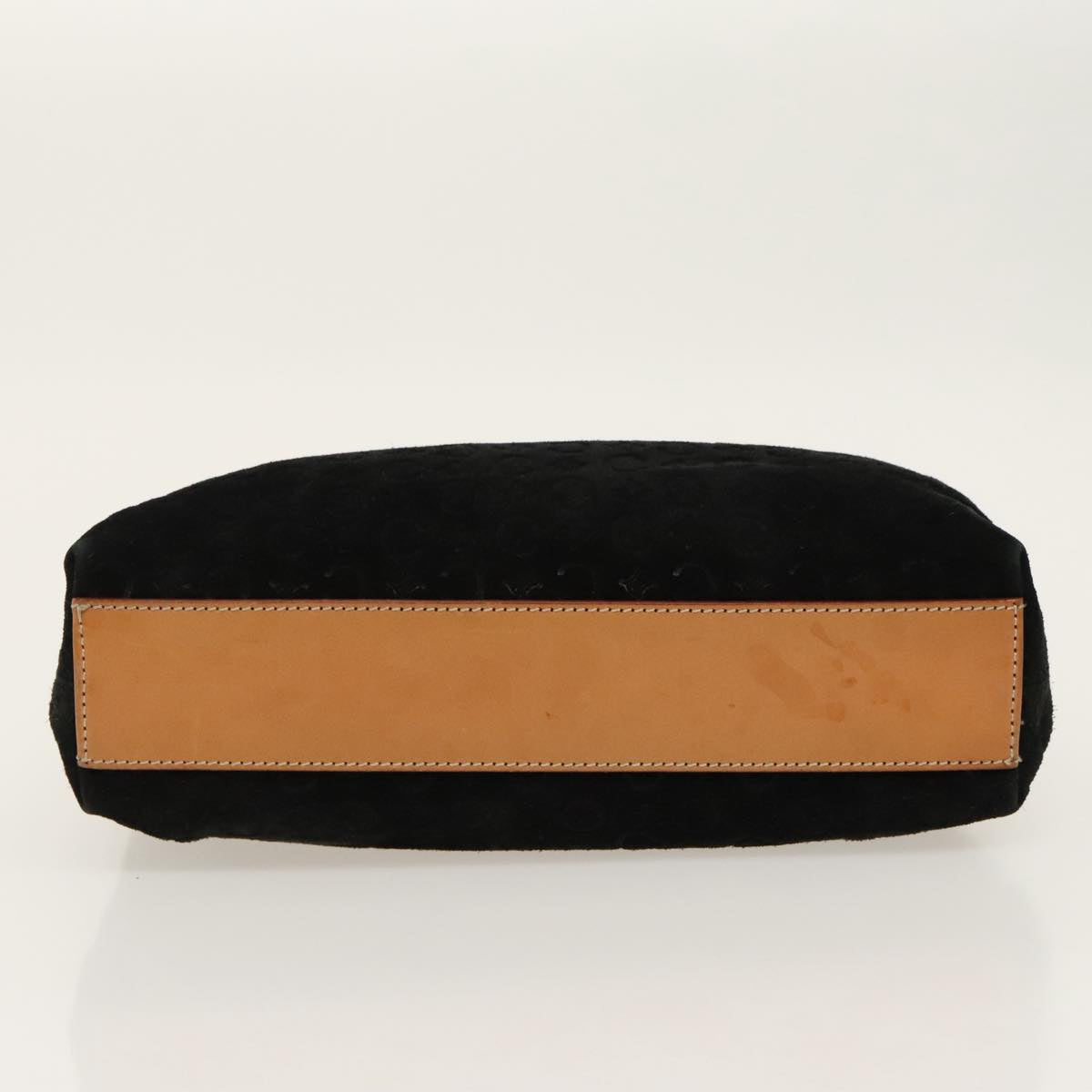 Céline C Black Suede Handbag (Pre-Owned)