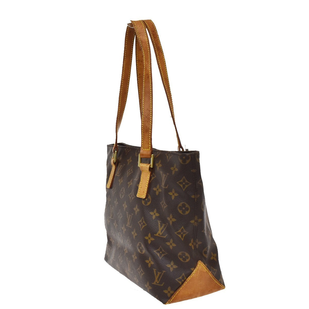 Louis Vuitton Cabas Piano Monogram Canvas Brown Canvas Tote Bag Bag (Pre-Owned)
