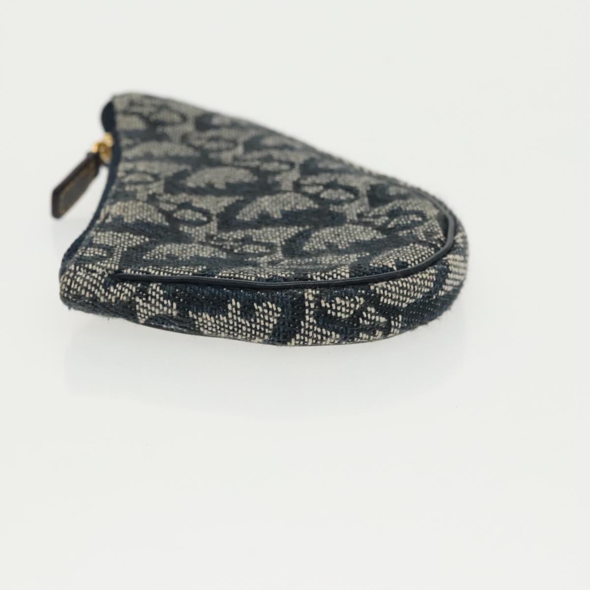 Dior Saddle Navy Canvas Clutch Bag (Pre-Owned)