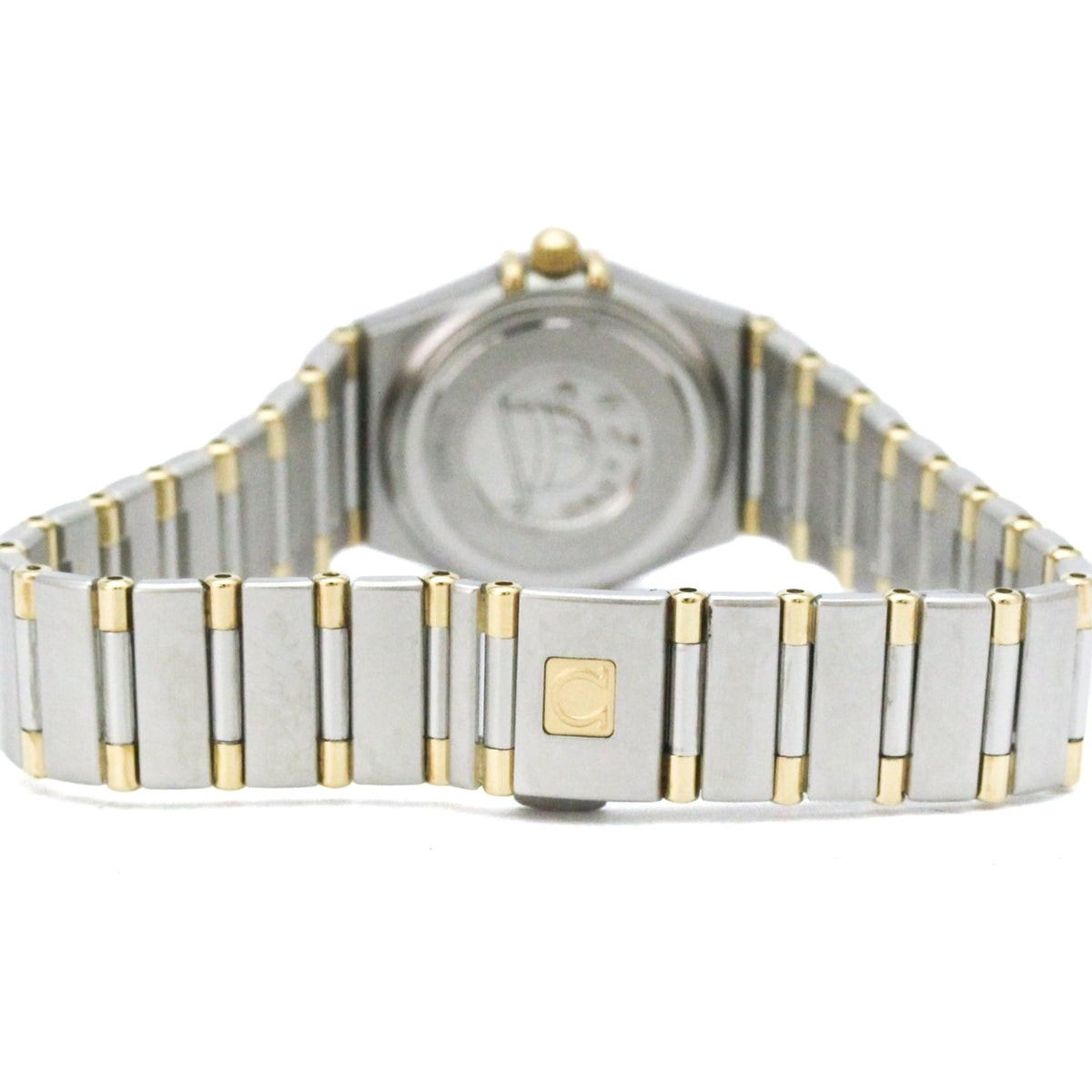 Omega Constellation Quartz Stainless Steel And Yellow Gold Watch (Pre-Owned)