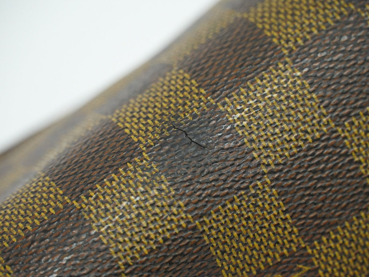 Louis Vuitton Brooklyn Damier Brown Canvas Handbag (Pre-Owned)