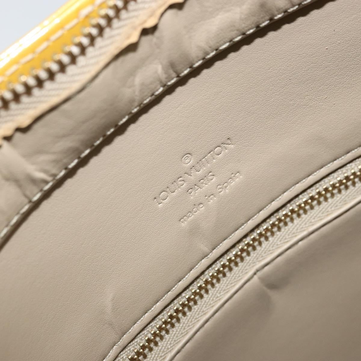 Louis Vuitton Houston Monogram Vernis Beige Patent_Leather Tote Bag Bag (Pre-Owned)