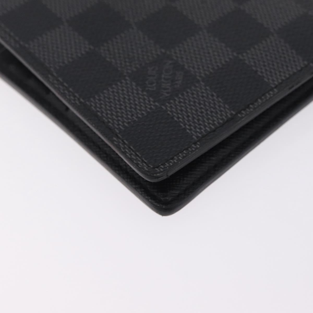 Louis Vuitton Marco Damier Graphite Gray Canvas Wallets Accessory (Pre-Owned)