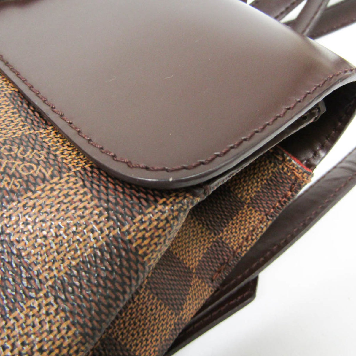 Louis Vuitton Soho Damier Brown Canvas Backpack Bag (Pre-Owned)