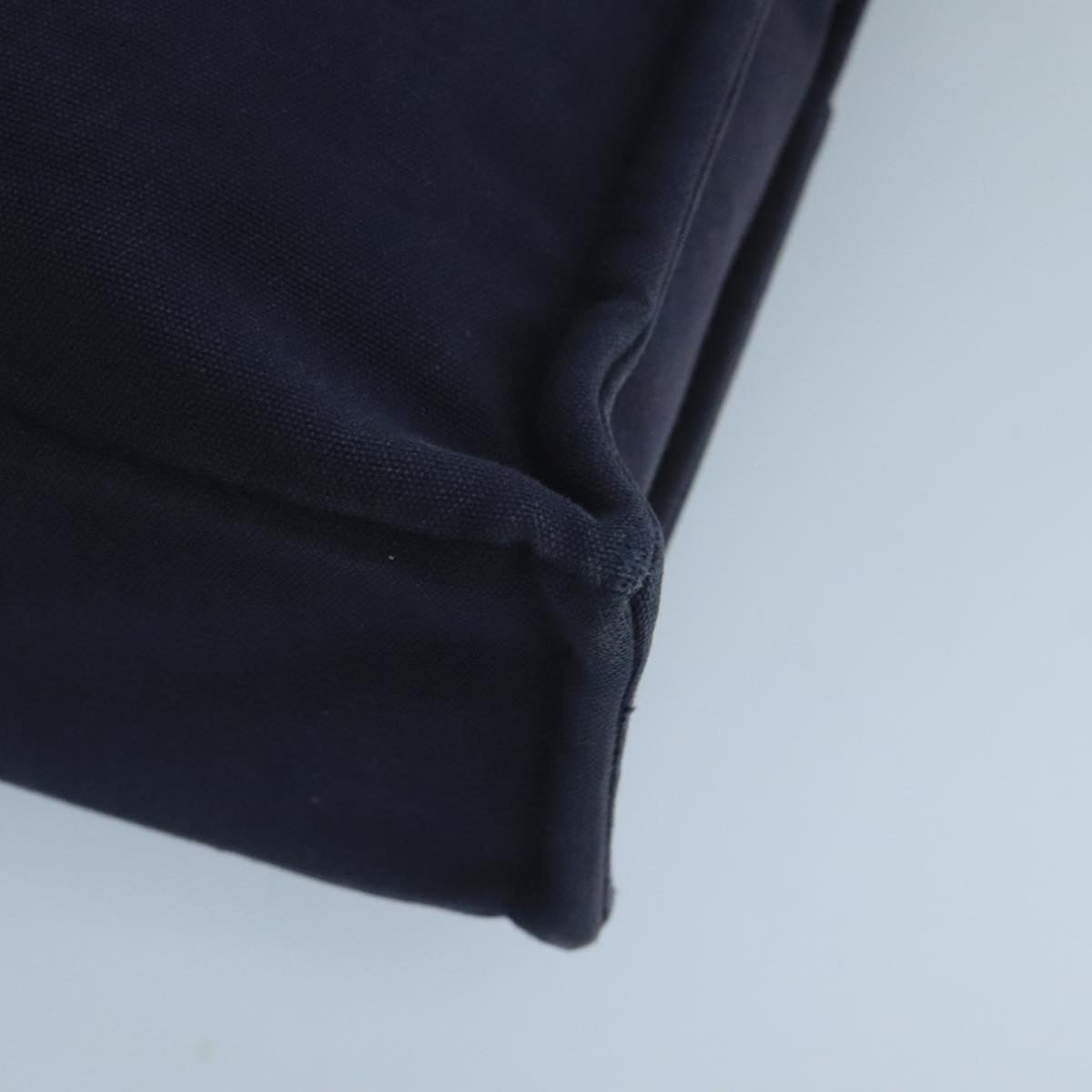 Hermès Deauville Navy Canvas Tote Bag (Pre-Owned)