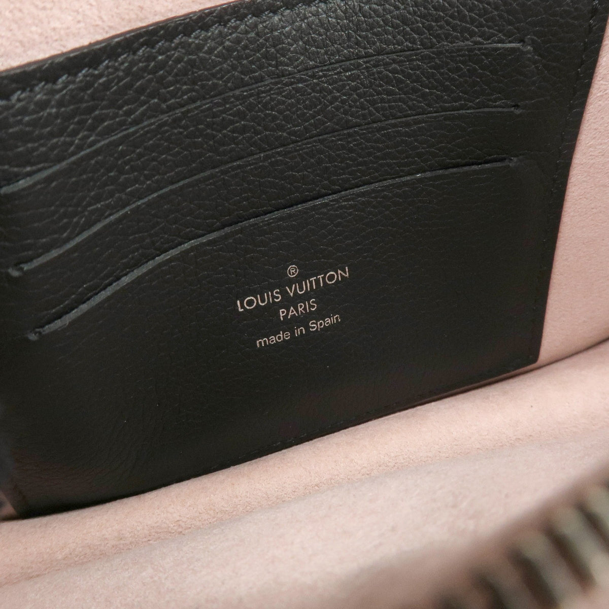 Louis Vuitton Mylockme Chain Pochette Leather Pink Leather Clutche & Pouche Bag (Pre-Owned)