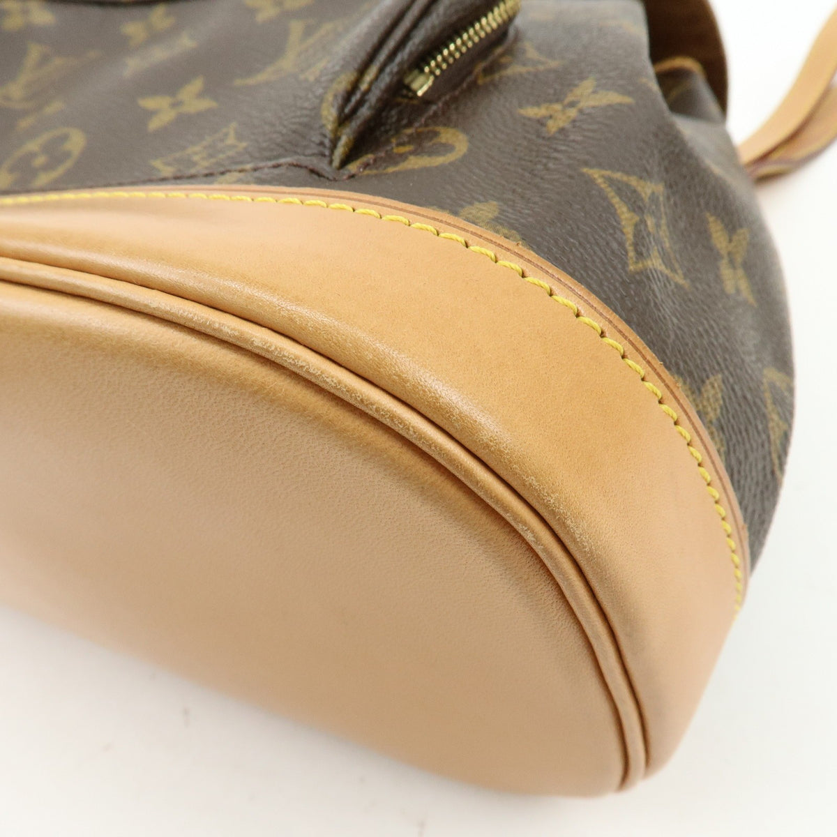 Louis Vuitton Vintage Montsouris Monogram Canvas Brown Canvas Backpack Bag (Pre-Owned)