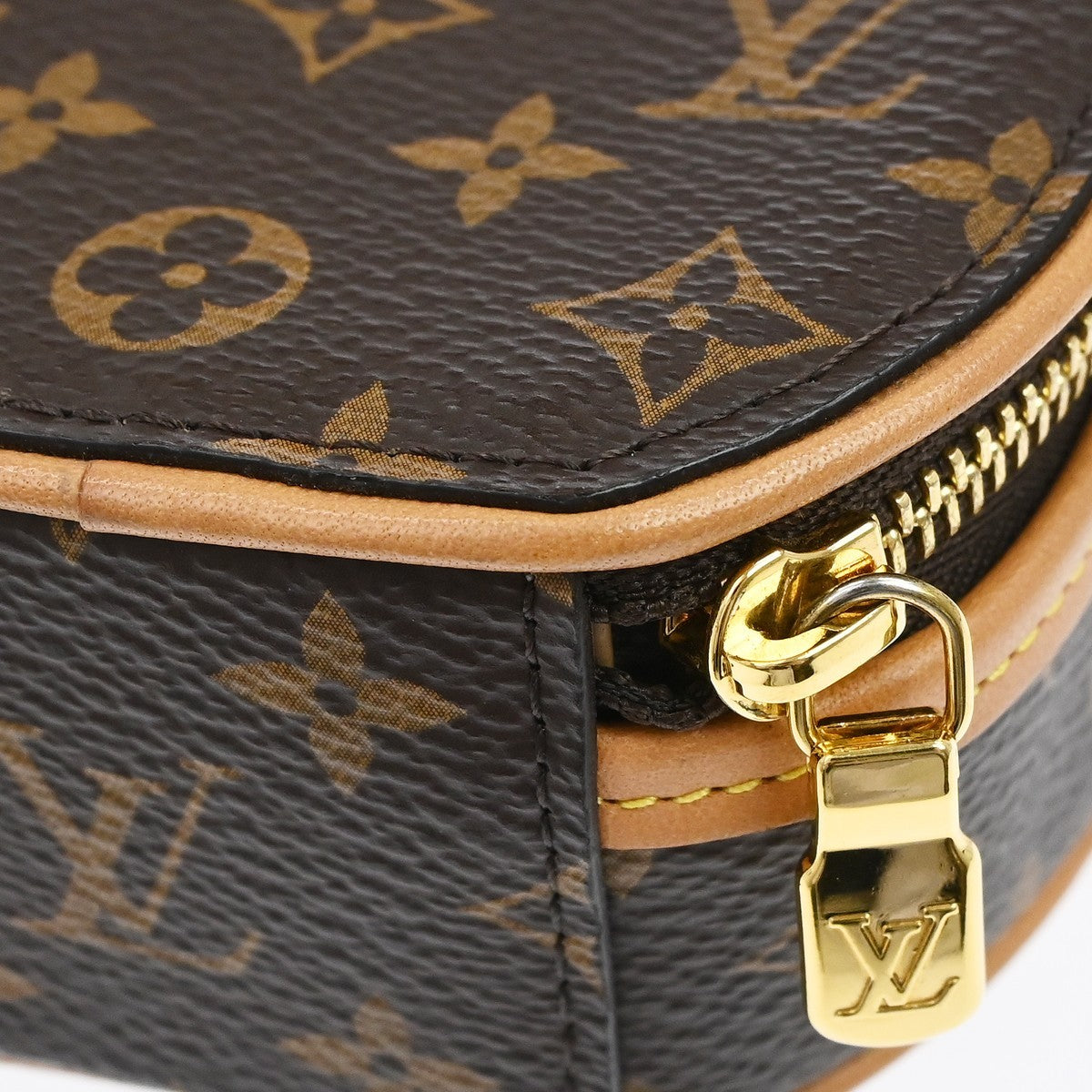 Louis Vuitton Boite Chapeau Coin Purse Monogram Canvas Brown Canvas Clutche & Pouche Bag (Pre-Owned)