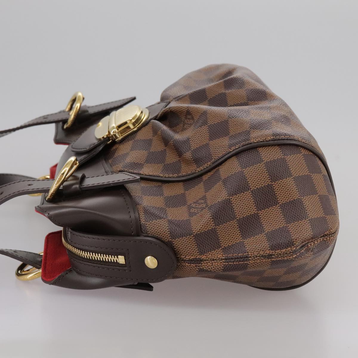 Louis Vuitton Sistina Brown Canvas Tote Bag (Pre-Owned)