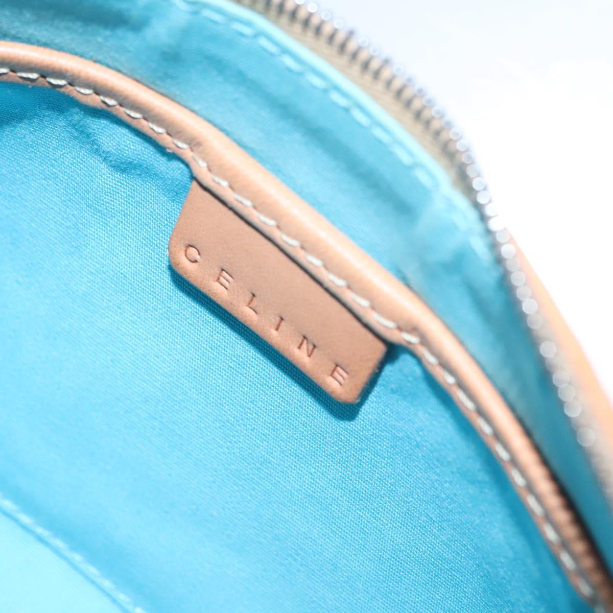 Céline Macadam Blue Canvas Clutch Bag (Pre-Owned)