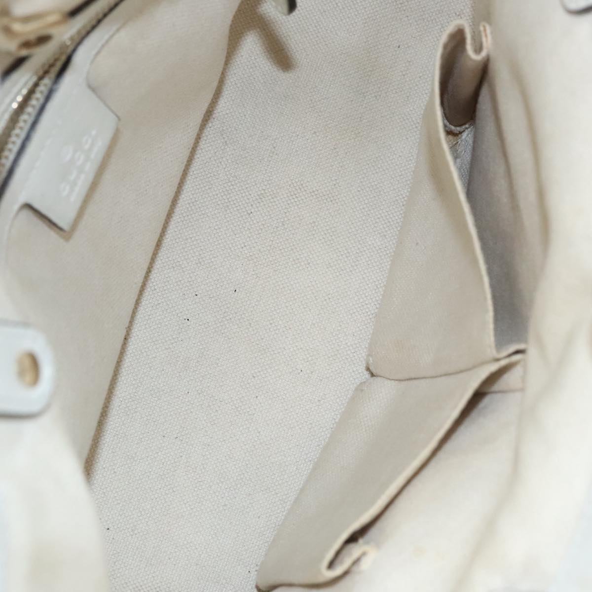 Gucci Beige Canvas Tote Bag (Pre-Owned)