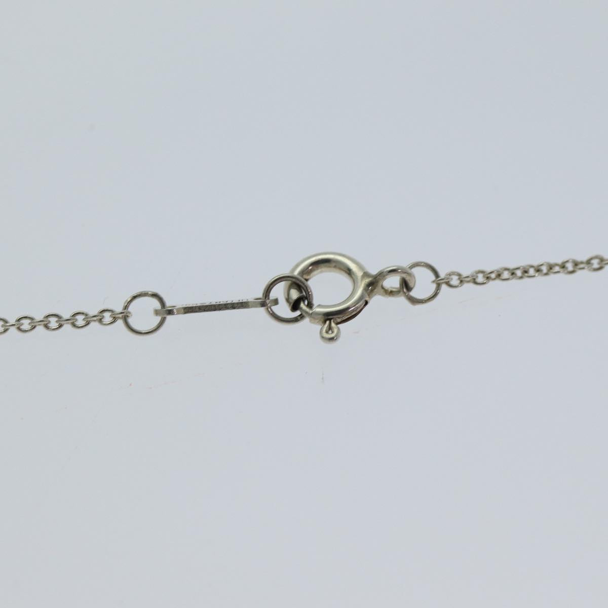 Tiffany & Co Double Loop Silver Silver Necklace Jewelry (Pre-Owned)