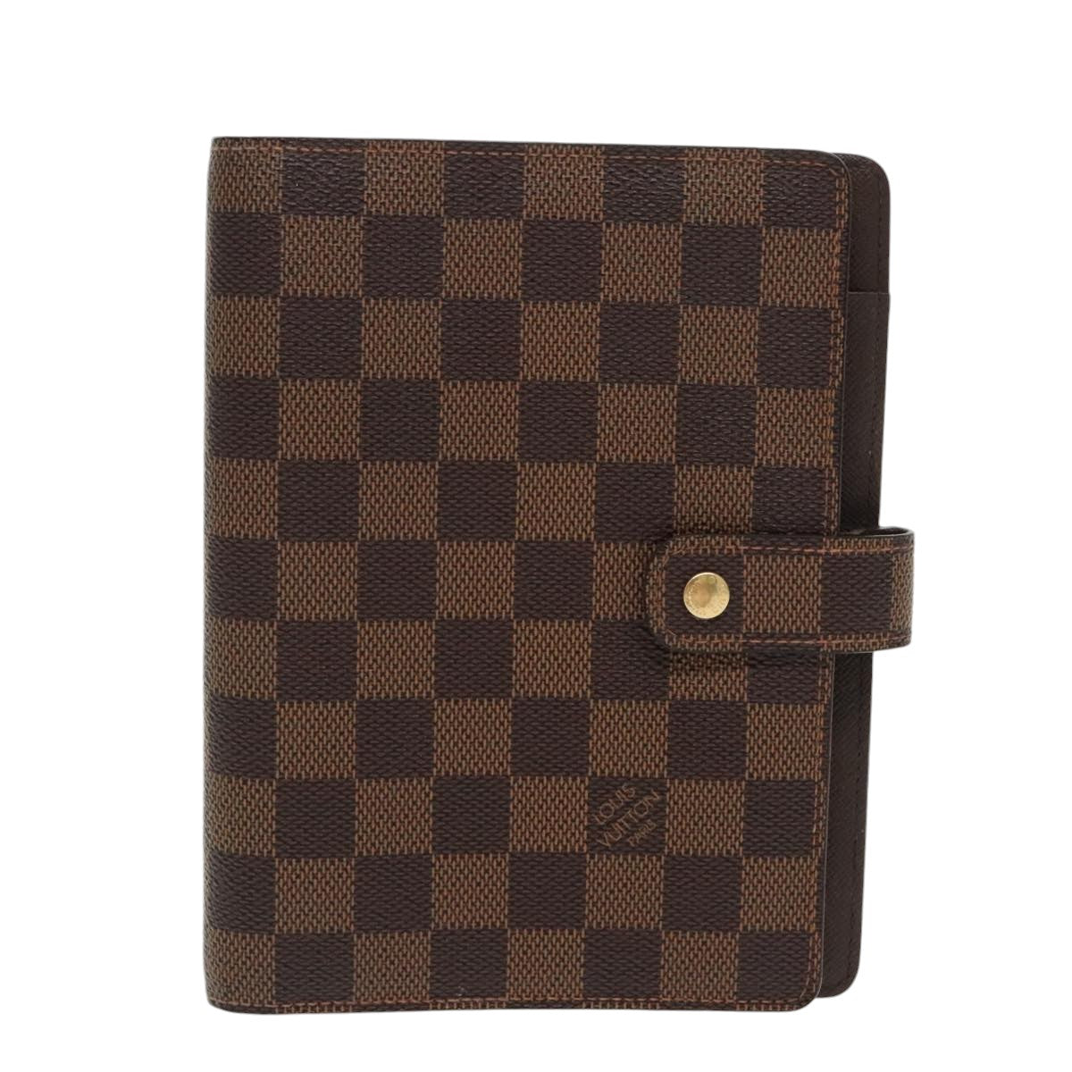 Louis Vuitton Agenda Cover Brown Canvas Wallet  (Pre-Owned)
