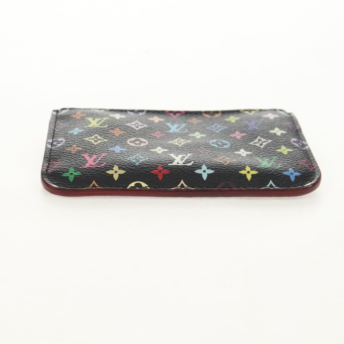 Louis Vuitton Pochette Clés Nm Monogram Multicolor Canvas Black Canvas Wallets Accessory (Pre-Owned)