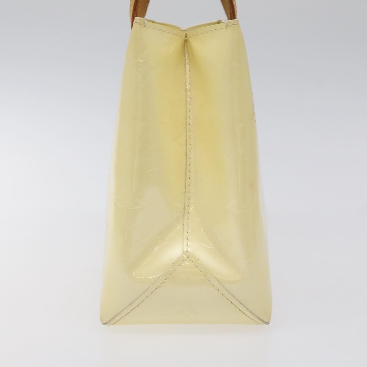 Louis Vuitton Reade Monogram Vernis Beige Patent_Leather Bag (Pre-Owned)