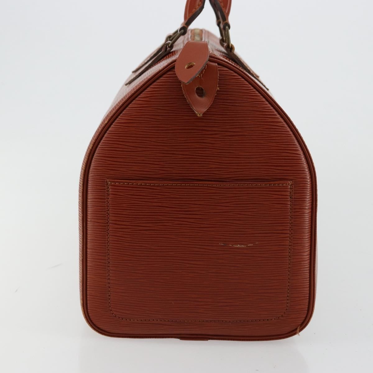 Louis Vuitton Speedy Epi Leather Brown Leather Handbag (Pre-Owned)