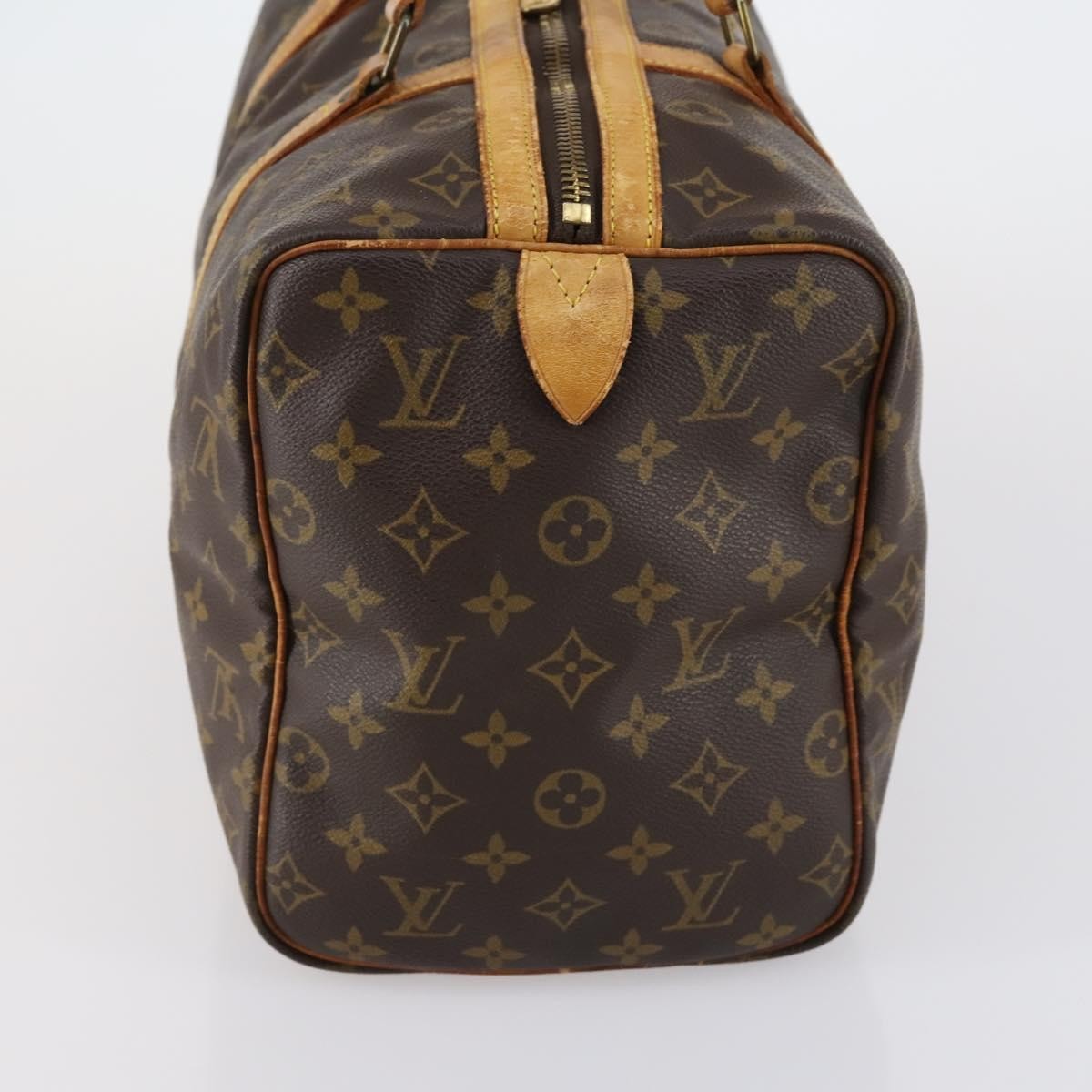 Louis Vuitton Sac Souple Monogram Canvas Brown Canvas Travel Bag Bag (Pre-Owned)