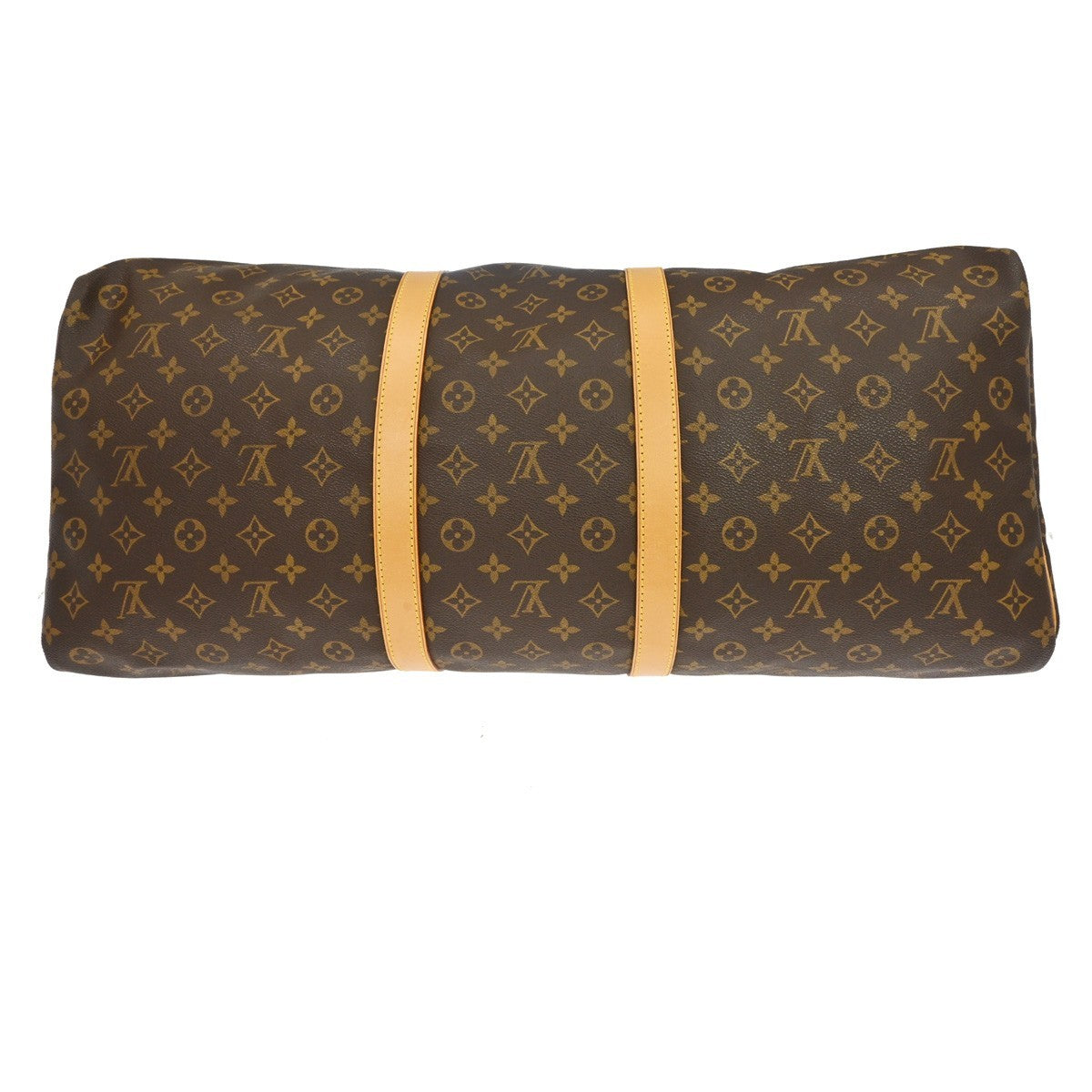 Louis Vuitton Keepall Monogram Canvas Brown Canvas Travel Bag Bag (Pre-Owned)
