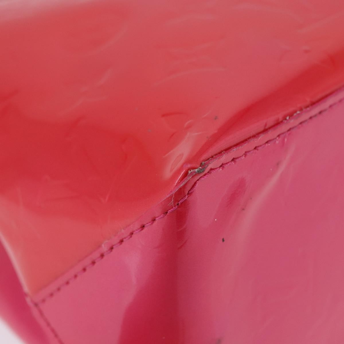 Louis Vuitton Reade Monogram Vernis Pink Patent_Leather Handbag (Pre-Owned)