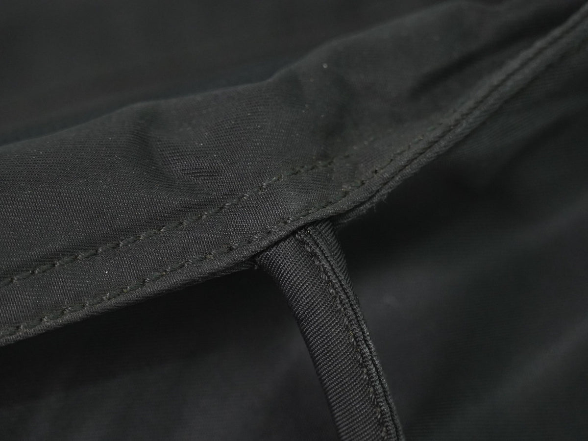 Prada Zip Tote Tessuto Black Nylon Tote Bag Bag (Pre-Owned)