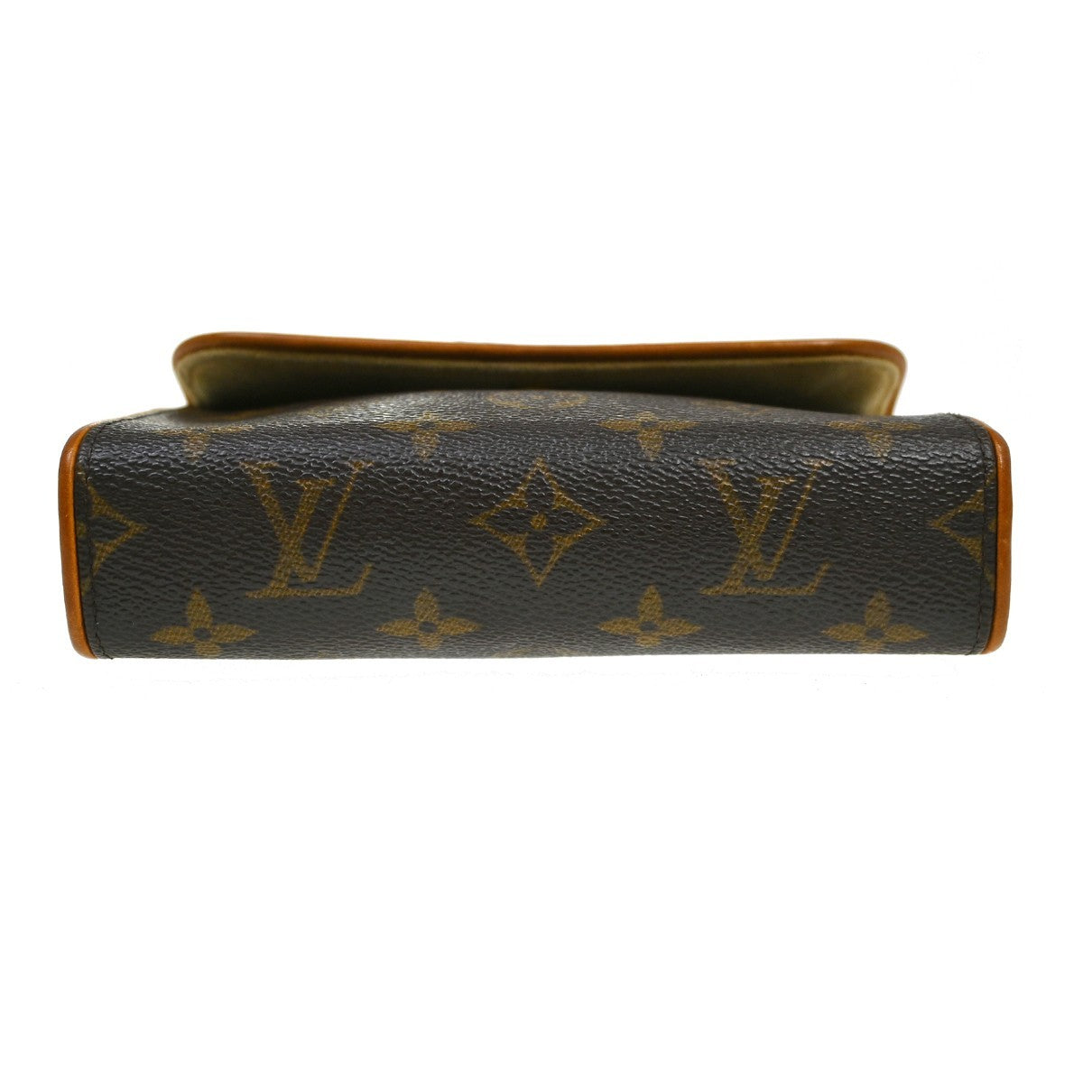 Louis Vuitton Florentine Monogram Brown Canvas Clutche & Pouche Bag (Pre-Owned)