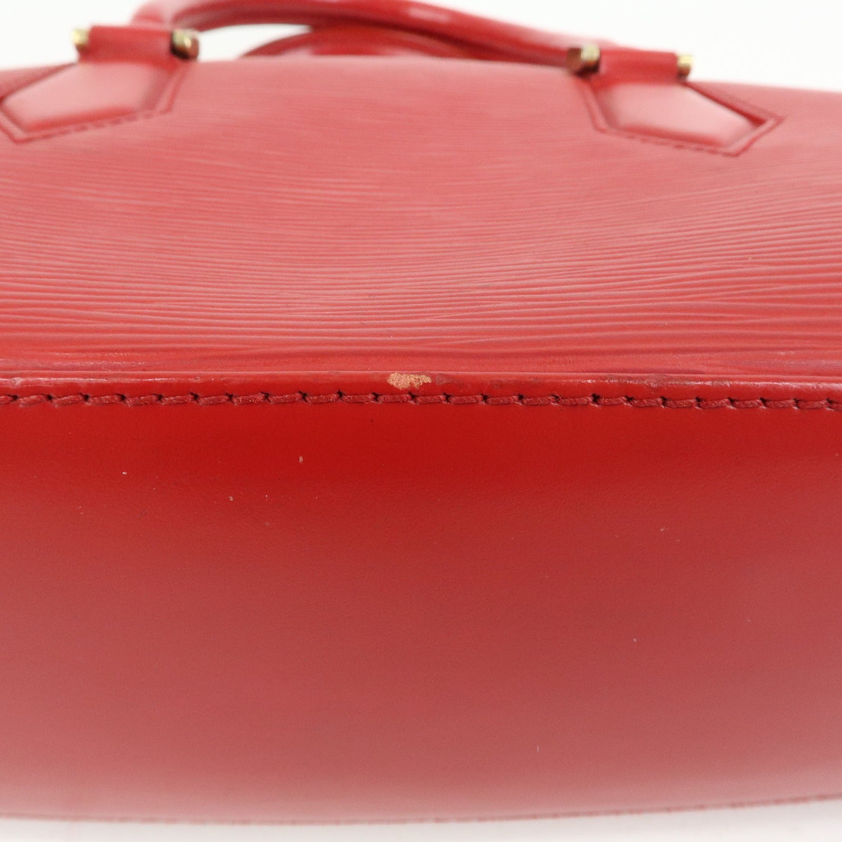 Louis Vuitton Jasmin Epi Leather Red Leather Handbag (Pre-Owned)