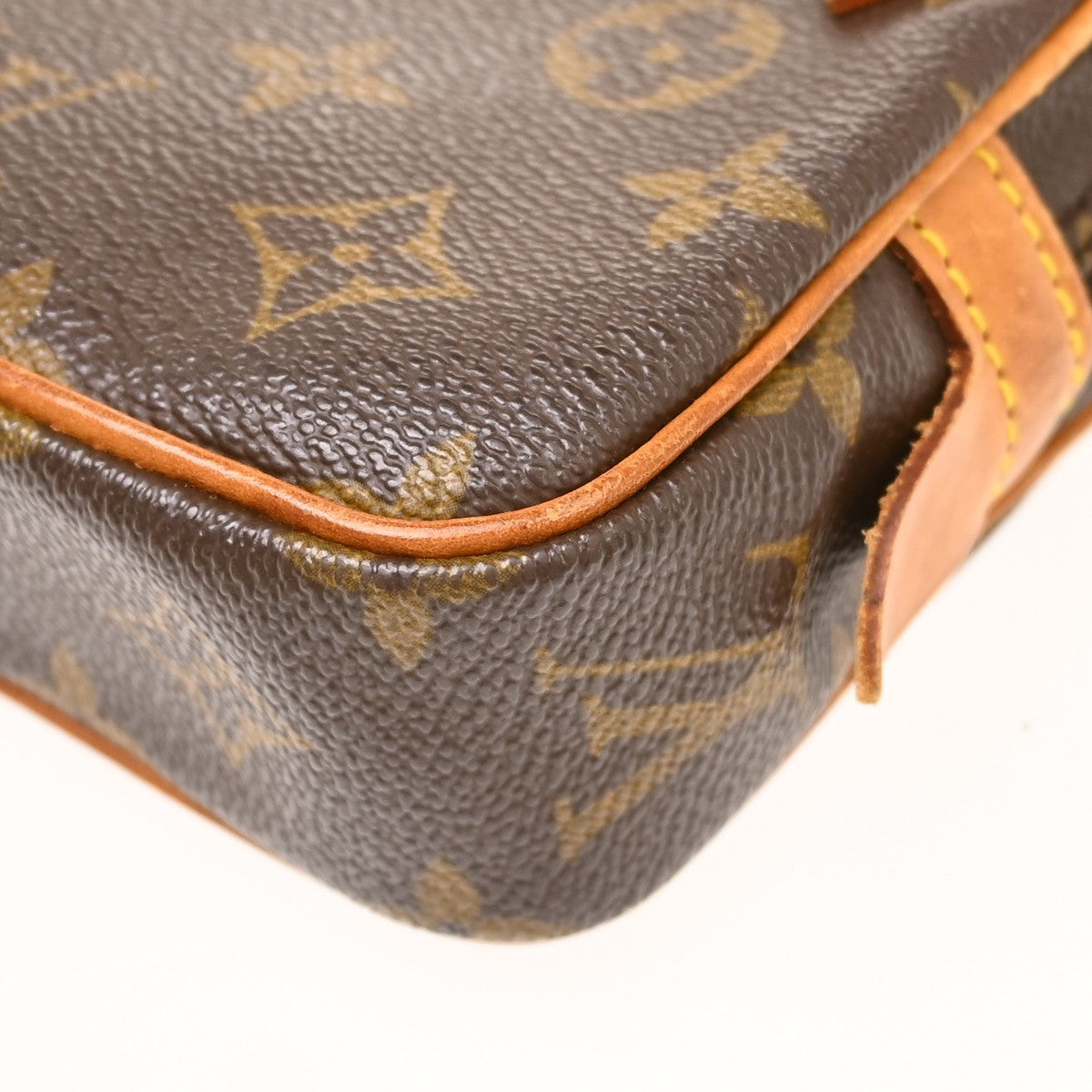 Louis Vuitton Pochette Marly Bandouliere Monogram Canvas Brown Canvas Shoulder Bag Bag (Pre-Owned)