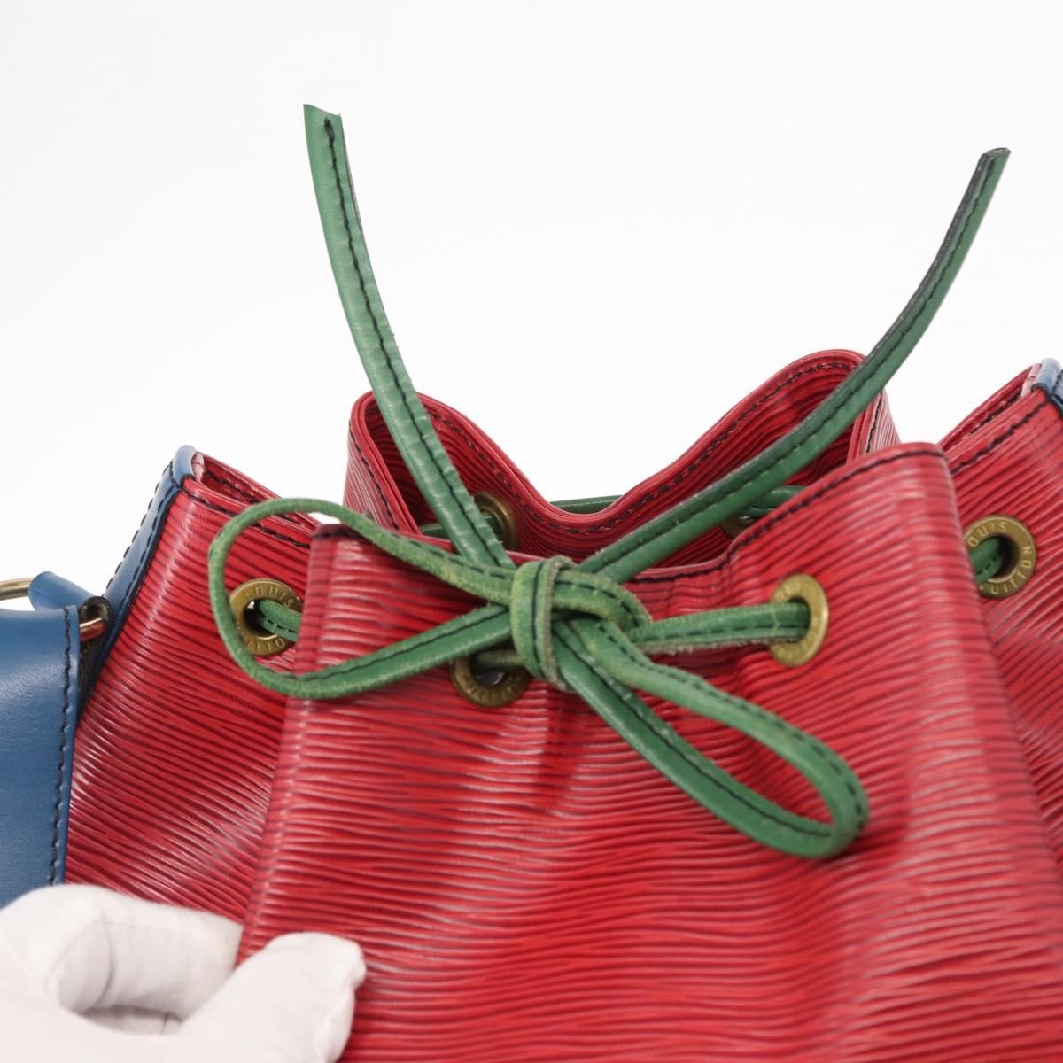 Louis Vuitton Tricolor Noe Epi Leather Red Leather Shoulder Bag Bag (Pre-Owned)