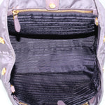 Prada Purple Synthetic Handbag (Pre-Owned)