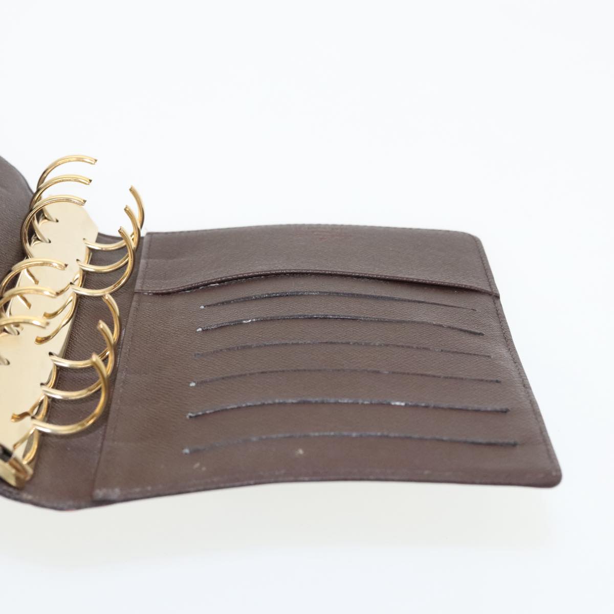 Louis Vuitton Agenda Cover Brown Canvas Wallet  (Pre-Owned)