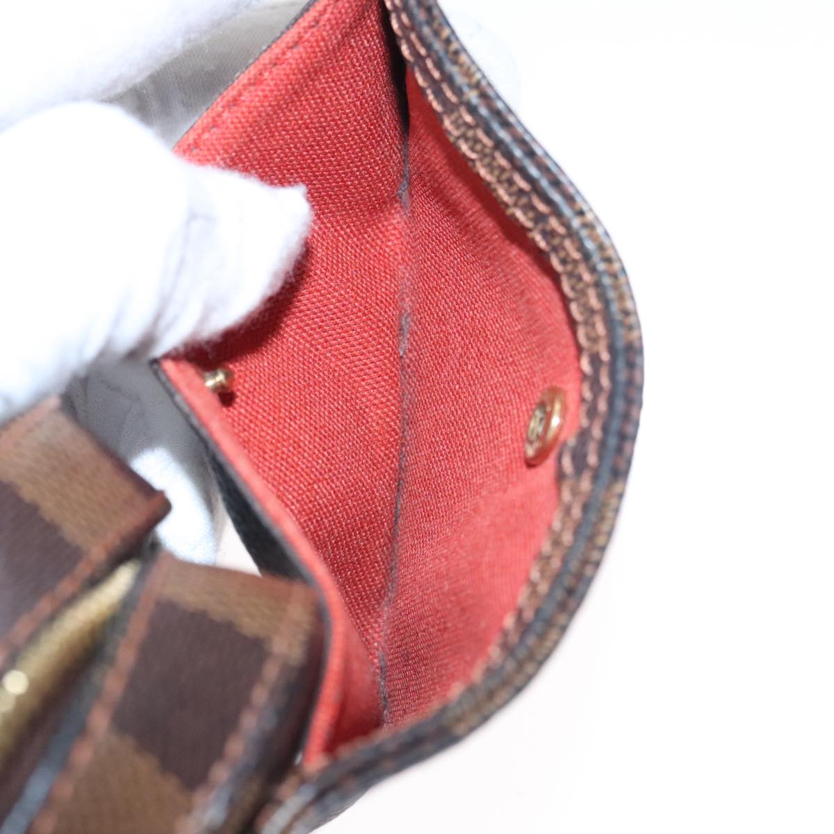 Louis Vuitton Geronimos Brown Canvas Shoulder Bag (Pre-Owned)