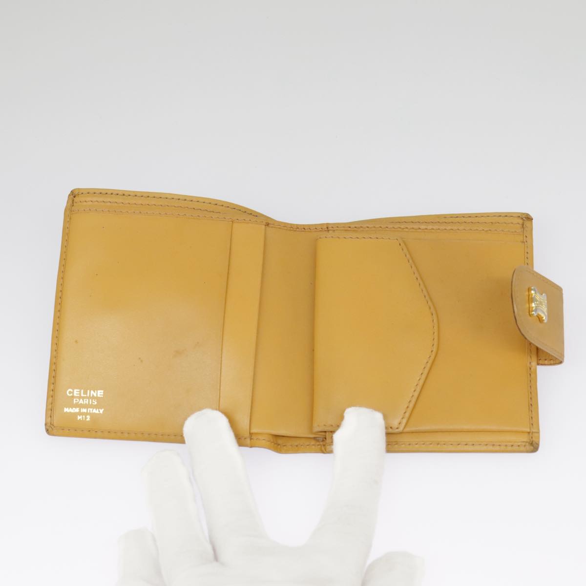 Céline Brown Canvas Wallet  (Pre-Owned)