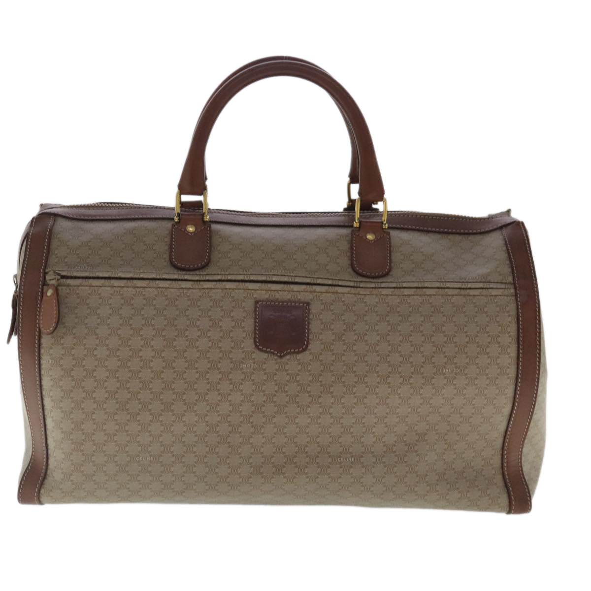 Céline Beige Canvas Travel Bag (Pre-Owned)