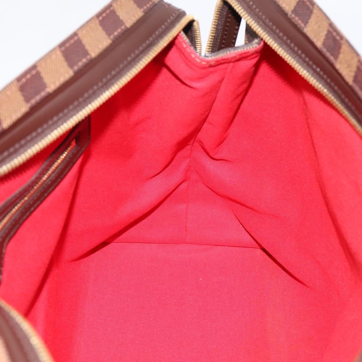 Louis Vuitton Chelsea Damier Brown Canvas Handbag (Pre-Owned)