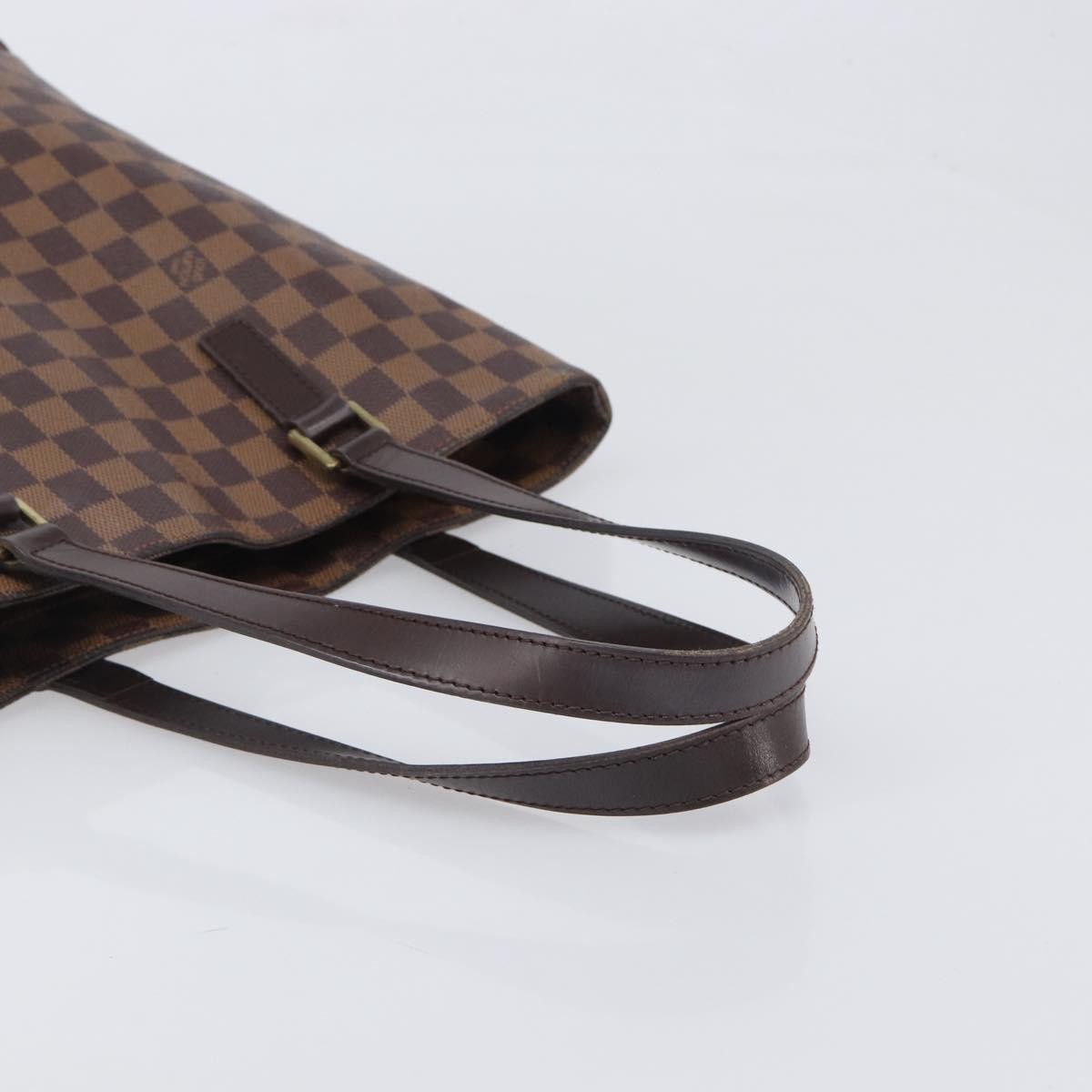 Louis Vuitton Vavin Damier With Leather Brown Canvas Handbag (Pre-Owned)