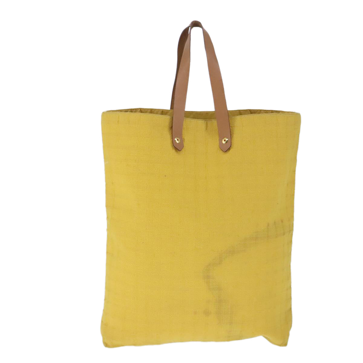 Hermès Yellow Cotton Tote Bag (Pre-Owned)