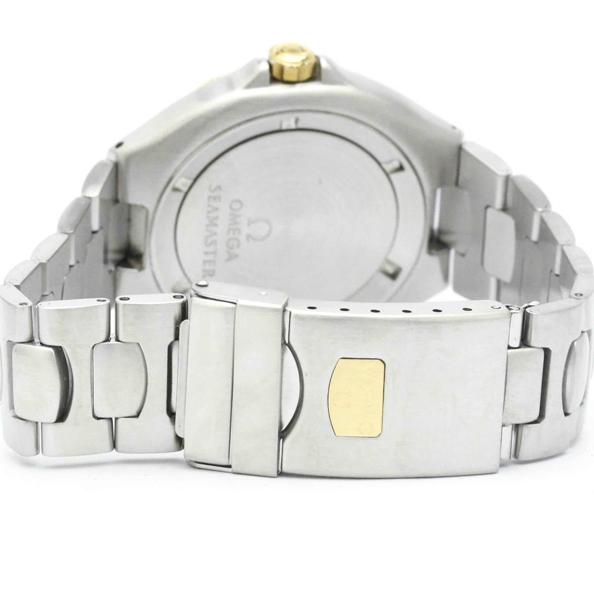 Omega Seamaster Professional 200 Pre Bond Chronometer Quartz Stainless Steel And Yellow Gold (18K) Watch (Pre-Owned)