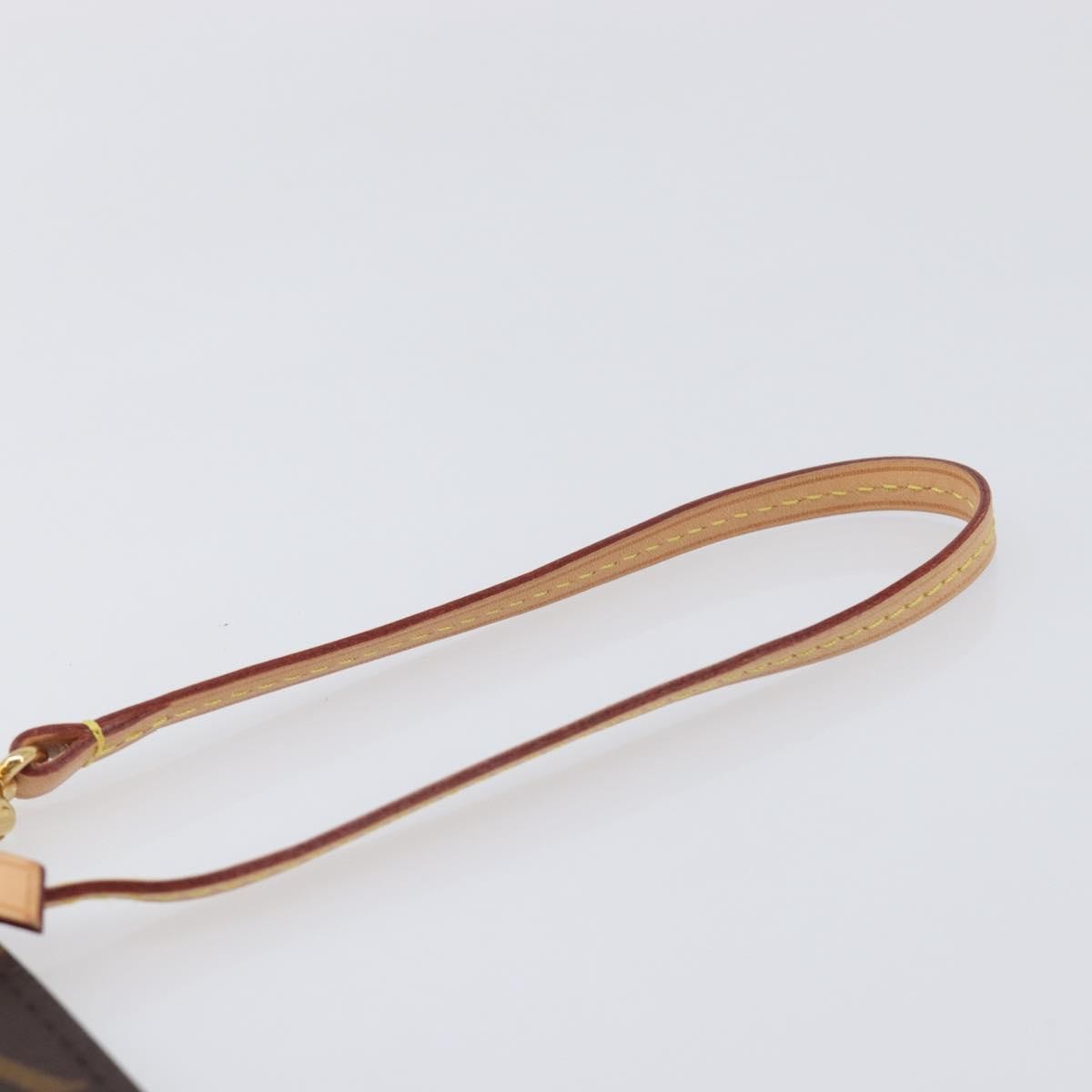 Louis Vuitton Neverfull Pochette Monogram Canvas Brown Canvas Clutche & Pouche Bag (Pre-Owned)