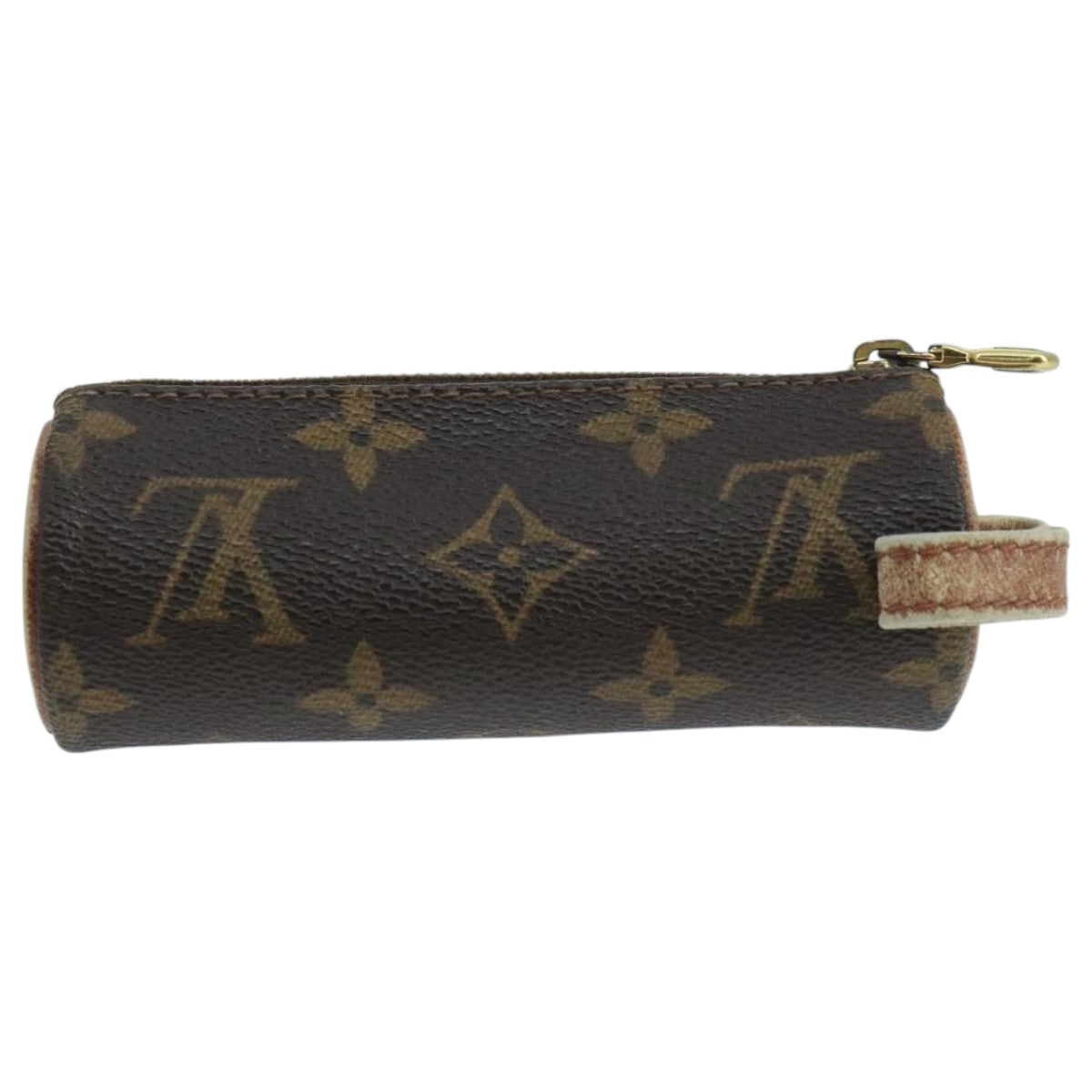 Louis Vuitton Etui À Balles De Golf Brown Canvas Clutch Bag (Pre-Owned)